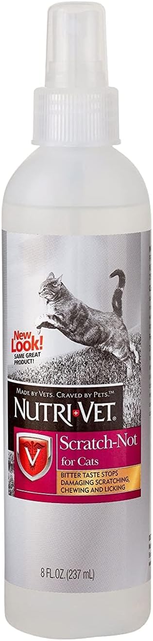 Nutri-Vet Scratch Not Spray for Cats, 8-Ounce