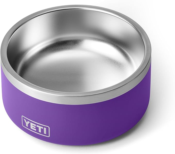 YETI Boomer 4, Stainless Steel, Non-Slip Dog Bowl, Holds 32 Ounces