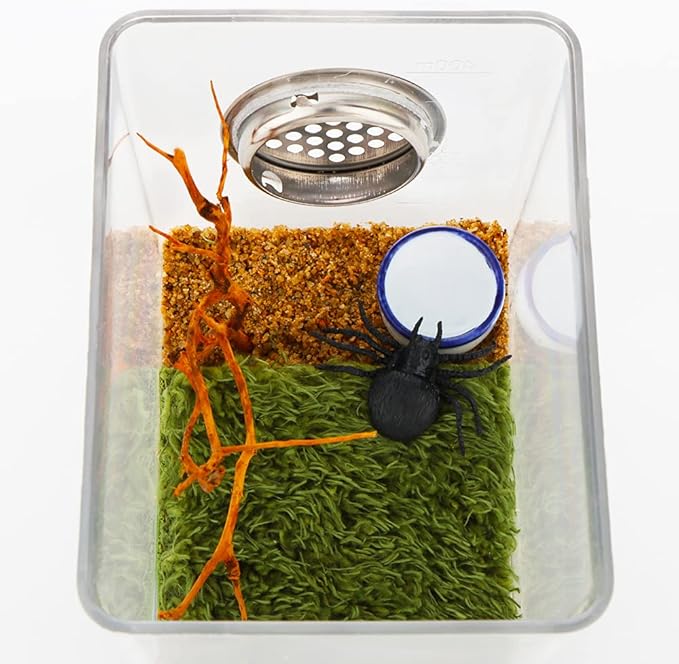 9 Pcs Spider Micro Water Bowl Tarantula Mini Ceramic Dish for Tarantula Spider Millipede Tiny Bugs (Small Size: 0.86" D, 0.43" H)