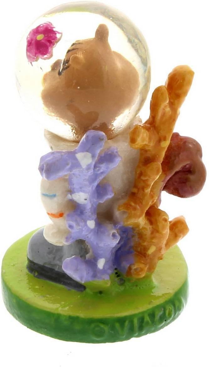 Penn-Plax Officially Licensed Spongebob Squarepants Aquarium Ornament – Sandy (Mini/Small Size) – Perfect for Freshwater and Saltwater Tanks