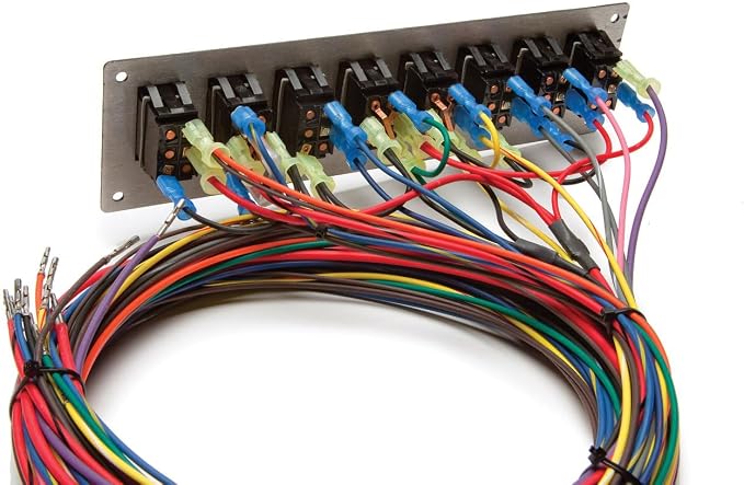 Painless Performance 50003 Pro Street Chassis Harness with Switch Panel, 21-Circuits