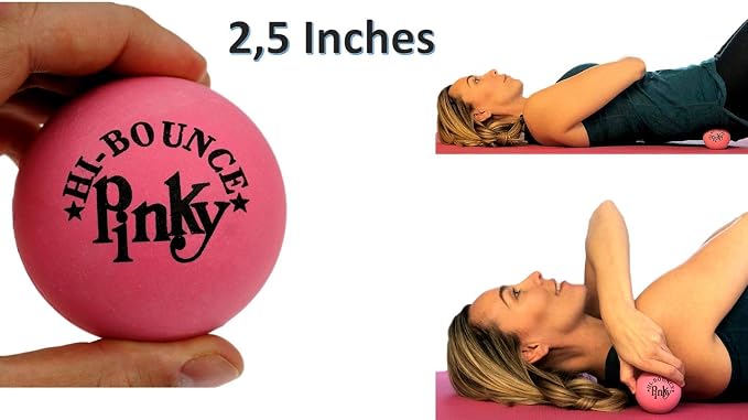 JA-RU Super Bounce Pinky Ball (1 Bouncy Ball) Outdoor Games & Indoor Playground Kids Toys. Massage Therapy Stress Balls. Sports Party Favors & Carnival Prizes in Bulk. 976-1p (Pack of 2)