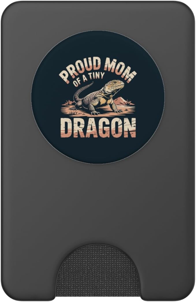 Uromastyx Owner Mom Funny Uromastyx PopSockets PopWallet for MagSafe