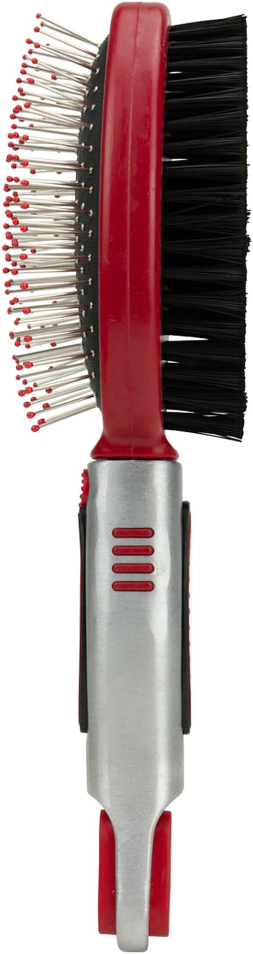 CHI for Dogs Double Sided Pin and Bristle Grooming Brush, 2 in 1 Dog Grooming Brush for Detangling and Smoothing Coats, Removes Loose Hair and Light Tangles, Ergonomic Handle | Detangling and smoothing formula, removes loose hair and light tangles, erg...