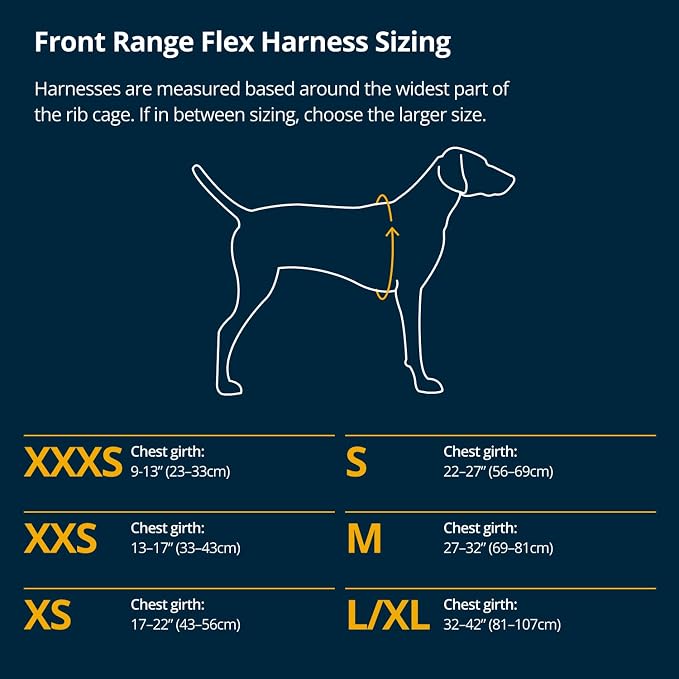 Ruffwear, Front Range Flex Dog Harness, Engineered Knit Construction for Ultimate Fit and Mobility, Lightweight Flexible Everyday Harness with Dual Leash Clips, Deep Teal, Small