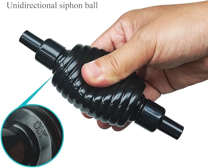 Laifoo 5ft Aquarium Siphon Vacuum Cleaner for Fish Tank Cleaning Gravel & Sand