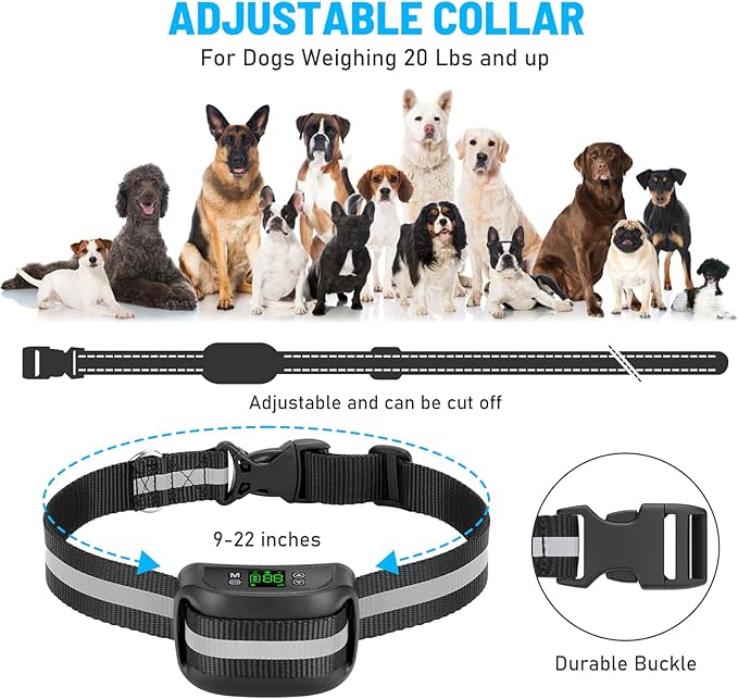 2 in 1 GPS Wireless Dog Fence with Remote Training, Radius from 33 Yards to 1083 Yards, Electric Pet Containment Fence System, IPX6 Waterproof, Beep Vibration Shock, for Dogs 18+ Lbs