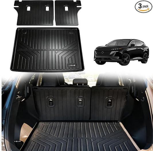 Cargo Liners with Backrest Protection for 2025 2026 Nissan Murano TPE All Weather Protection Trunk Mat Covering The backrest Accessories