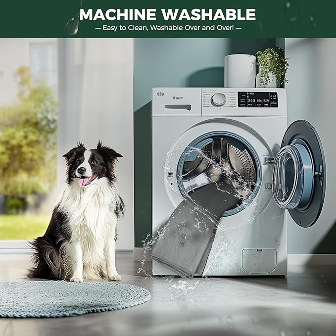 FXW Washable Pee Pads for Dogs, Super Absorbent, 71" Square, 1 Pack | Machine washable, Non-slip backing, Fits 32"H 8-Panel FXW Rollick/Homeplus Playpens