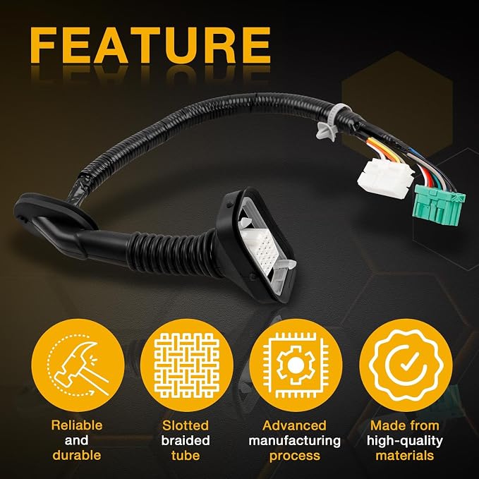 32757-STX-A01 Left Driver Side Front Door Sub-Wire Harness | Compatible with Acura MDX Base 2010-2013 3.7L V6 Replace# 32757STXA01