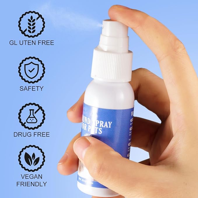 30ml Dogs Liquid Dressing Clear Waterproof Bandage Hemostatic Wound Hemostatic Adhesive Wound Healing Spray Liquid