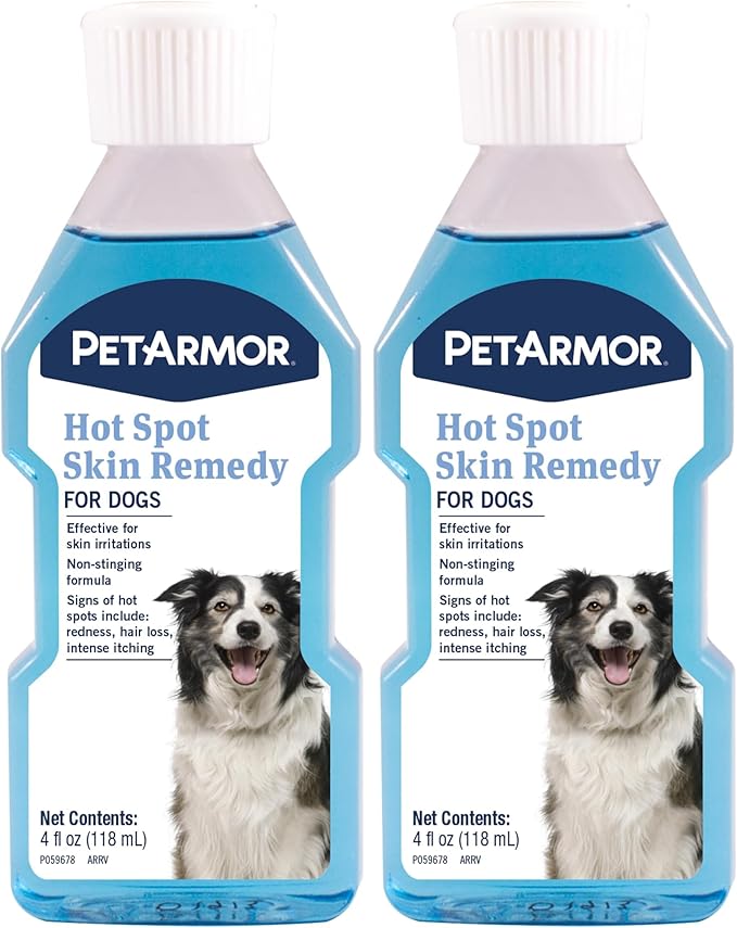 PetArmor Hot Spot Skin Remedy for Dogs, 4 oz (Pack of 2)