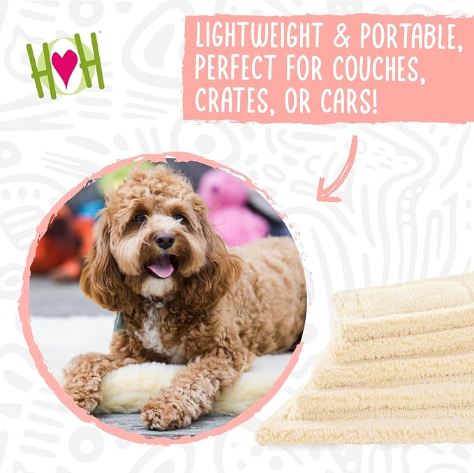 Mat Cat & Dog Bed - Crate Pads for Dog Cages, Machine Washable Kennel Bed for Sleeping, Small & Medium Size Breeds - Small, 23" x 30"