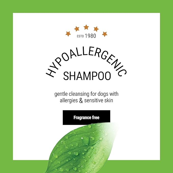The Coat Handler Hypoallergenic Dog Shampoo, 1 Gallon - All Natural Ingredients, for Pets with Sensitive Skin, Hypoallergenic, 5 to 1 Concentration, Non-Scented