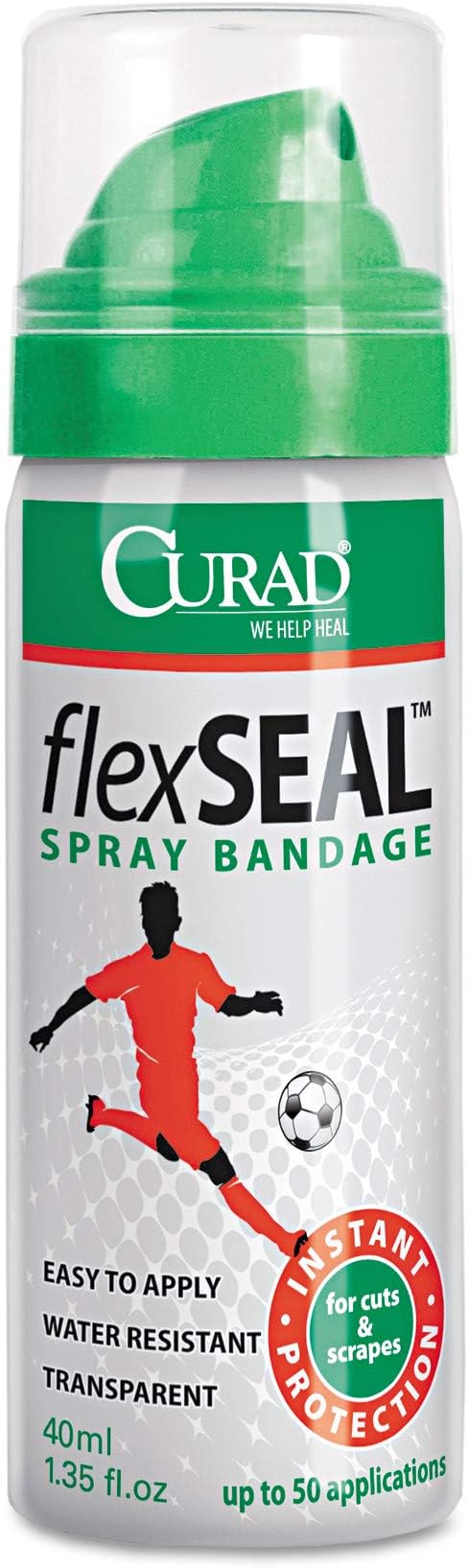 Curad FlexSeal Spray Bandage 1.35 oz (Pack of 3)