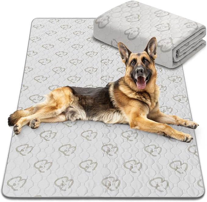 FXW Washable Pee Pads for Dogs, Super Absorbent, 30" x 70", 1 Pack | Machine washable, Non-slip backing