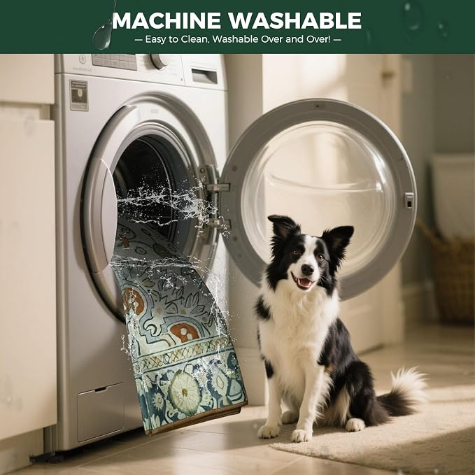 FXW Washable Pee Pads for Dogs, Super Absorbent, 29" x 47", 2 Packs | Machine washable, Non-slip backing