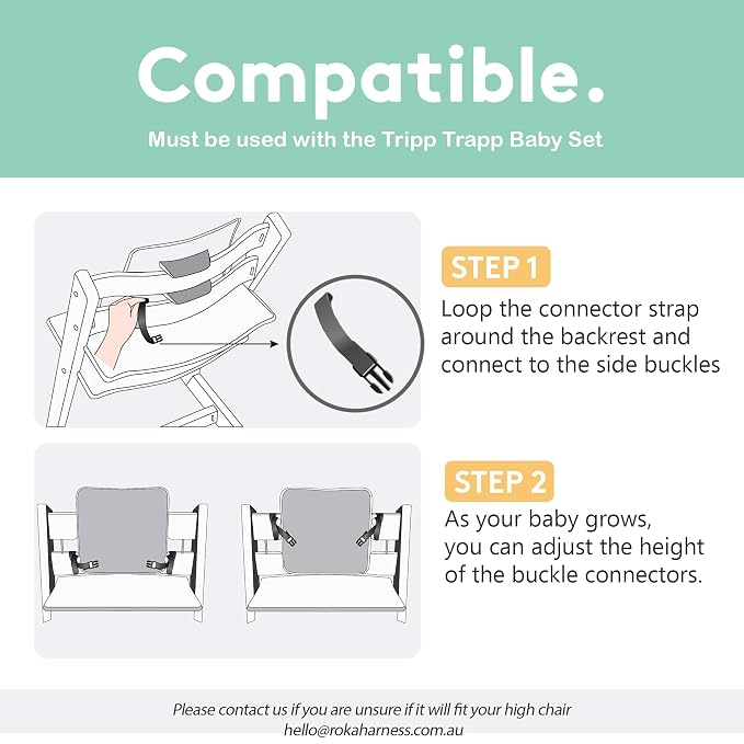 Tripp Trapp Silicone Harness - Wipe Clean