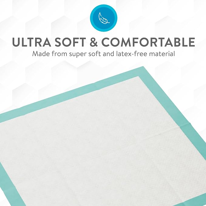 Inspire Extra Large Super Absorbent Disposable Bed Pads for Incontinence Ultra Thick and Absorbent Bed Pads Disposable Adult | Puppy Pads Pee Pads for Adults (40" X 36" Pack of 50)