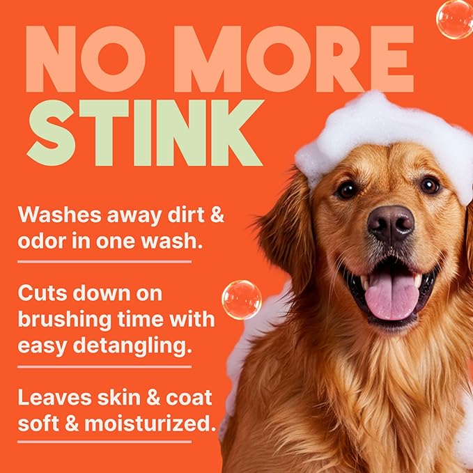 TropiClean 2-in-1 Dog Shampoo and Conditioner, Professional Dog Shampoo, Moisturizing Detangler, Puppy Safe, Made in USA, Papaya Scent, 1 Gallon