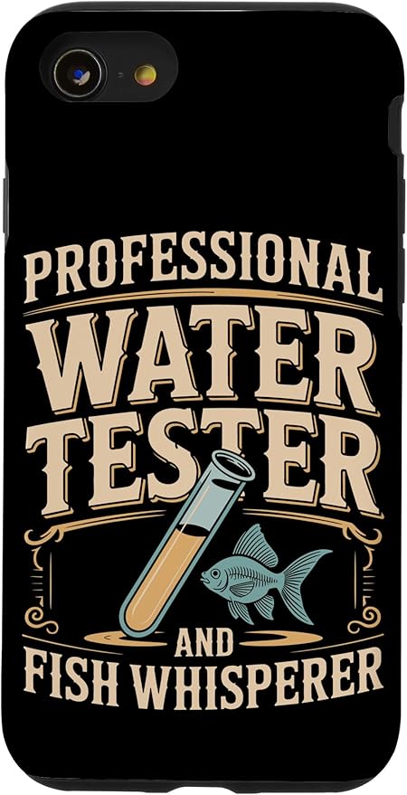 Professional Water Tester and Fish Whisperer Killifish Case for iPhone SE (2020) / 7/8