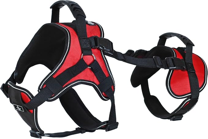 Doggie Stylz Multi-Functional Full-Body Lifting Dog Harness Vest | Designed for Front-Only, Rear-Only, Please Measure Before Ordering