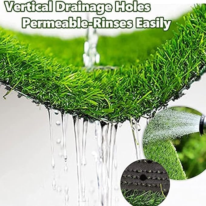 Dog Grass Pad,51.2x31.5In Fake Grass for Dogs,Artificial Grass Pee Pad for Puppies Potty Training Indoor Outdoor