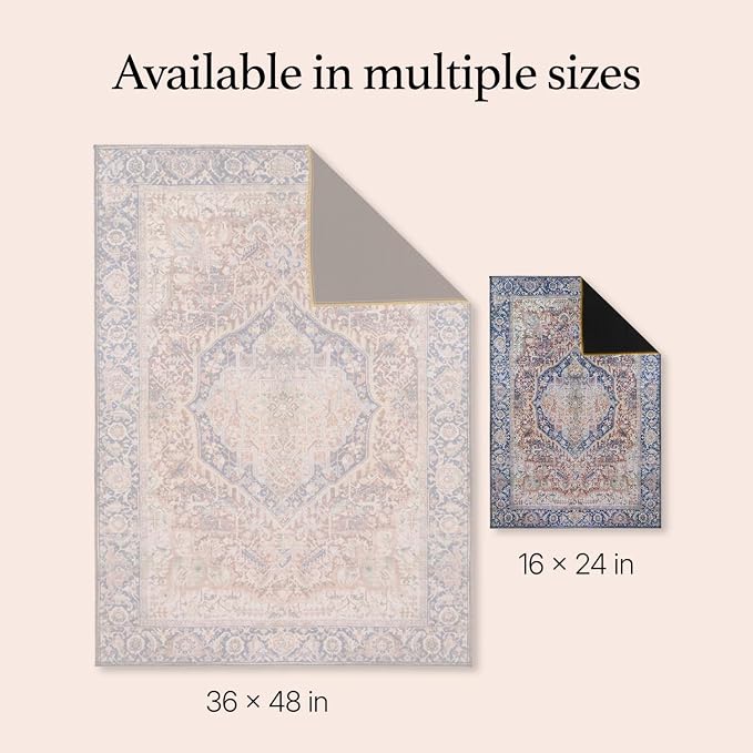 Washable Dog Pee Pads, 16" x 24", Waterproof, Non-Slip, Super Absorbent, Reusable Machine-Washable, 2-Pack (Rustic Terracotta) | Non-slip, waterproof, absorbent dog pee pads for potty training, whelping, senior dogs, multi-pet households, easy to clean