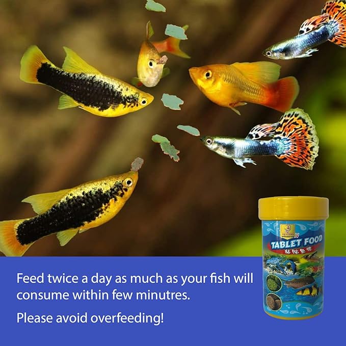 Tropical Fish Flakes (0.66 Oz) for Small Fish - Balanced Diet, Premium Food, Supports Health - Floating Fish Food