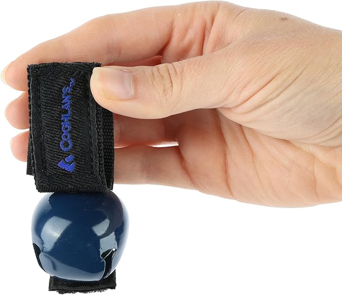Coghlan's Magnetic Bear Bell with Silencer - Hiking Safety Gear for Wildlife Alert - Blue