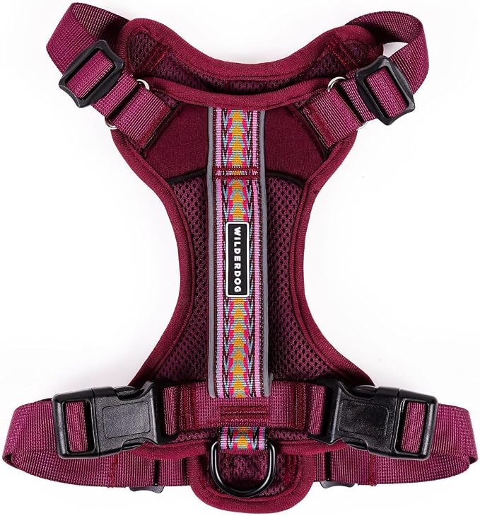 Wilderdog Lightweight Dog Harness with Reflective Straps - Small - Huckleberry