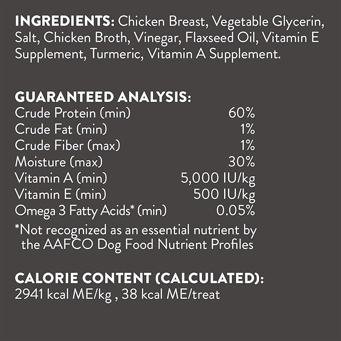 Dogswell Immune System Jerky Dog Treats, Chicken Breast, 12 oz. Bag