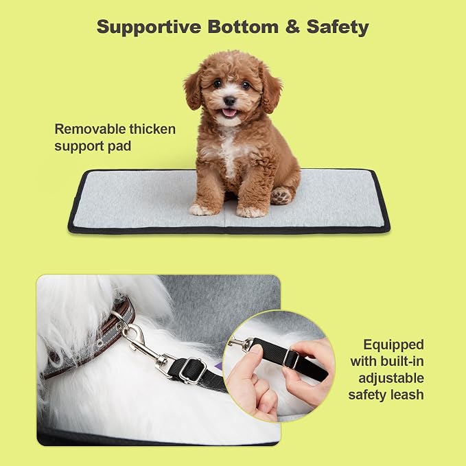 Ownpets Small Dog Pet Purse Carrier for Travel Vet Shopping, Up to14 lbs | small, storage pockets, travel vet shopping, small pets