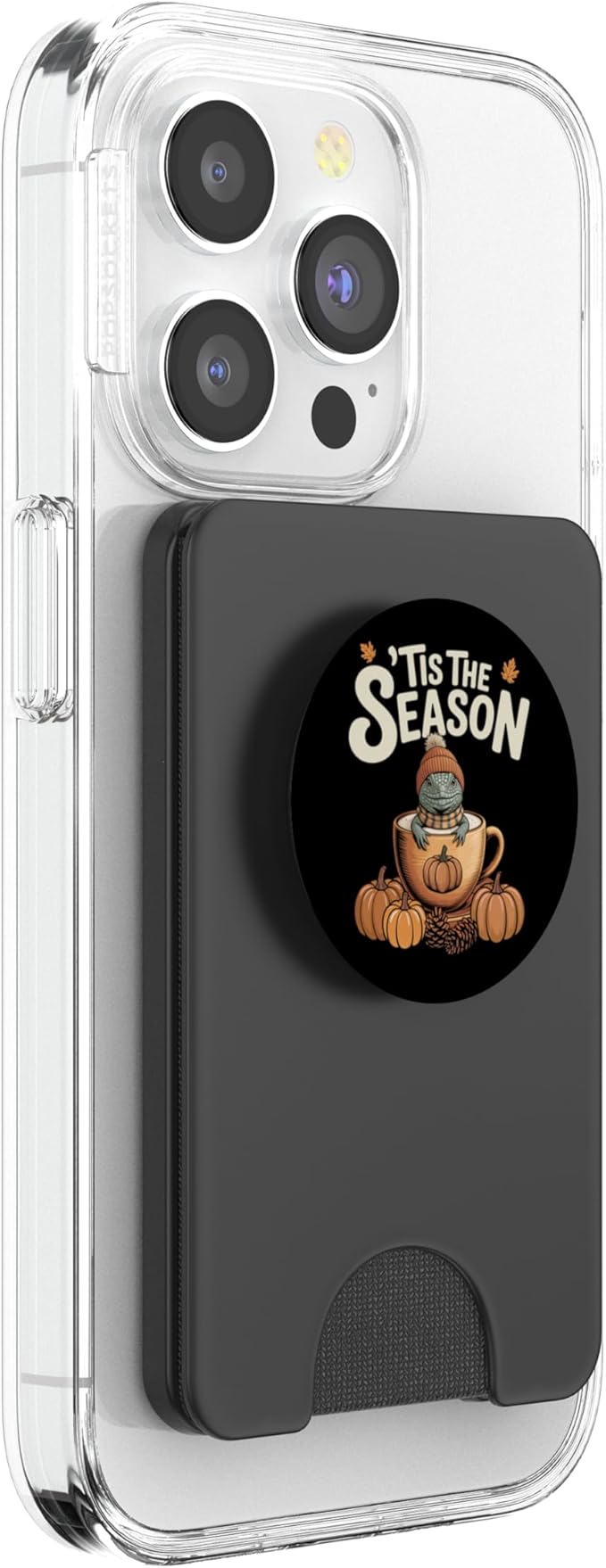 Tis The Season Uromastyx Fall Coffee Autumn Pumpkin Spice PopSockets PopWallet for MagSafe