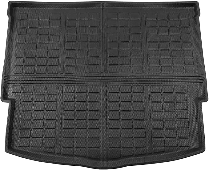 powoq Cargo Mat Compatible with 2021-2026 Nissan Rogue Trunk Mat Cargo Liner TPE Trunk Liner Replacement for 2021 2022 2023 2024 2025 2026 Nissan Rogue Accessories(No Sport Model)