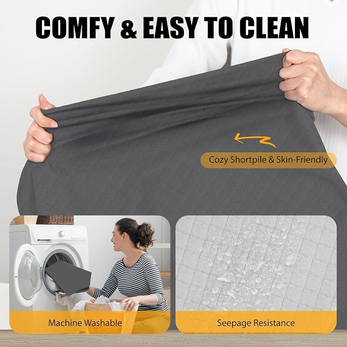 Dog Car Bed for Back Seat Cover with Supportive Foam, Small | Pet Mat Cushion for Car Backseat Extender with Removable Cover, Common Size for Sedan, SUV & Truck, Easy Clean