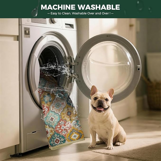 FXW Washable Pee Pads for Dogs, Super Absorbent, 17" x 23", 2 Packs | Machine washable, Non-slip backing