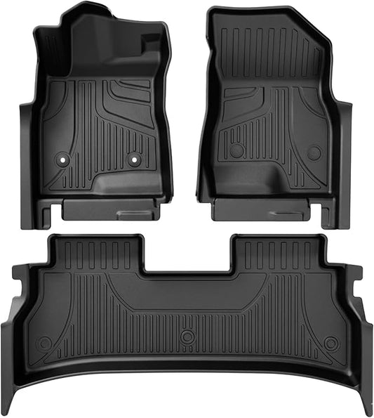TTX LIGHTING Floor Mats for 2024 2025 2026 Chevy Trax - Csutom Fit 1st and 2rd Row Car Mats for Chevrolet Trax - All Weather Protection Interior Accessories for Trax LS/1RS/LT/2RS/ACTIV (Upgrade)