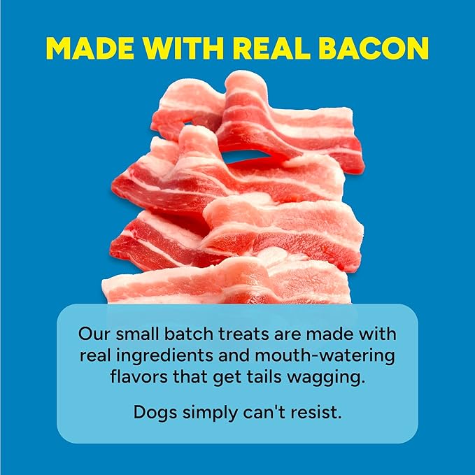 Cloud Star Dynamo Dog Soft Chews Hip & Joint Grain Free Dog Treats, Bacon & Cheese, 14 oz. Pouch