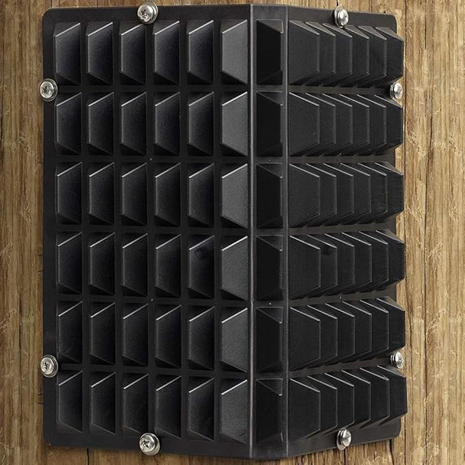 Equi-Essentials Stall Corner Scratcher 3-Pack Black
