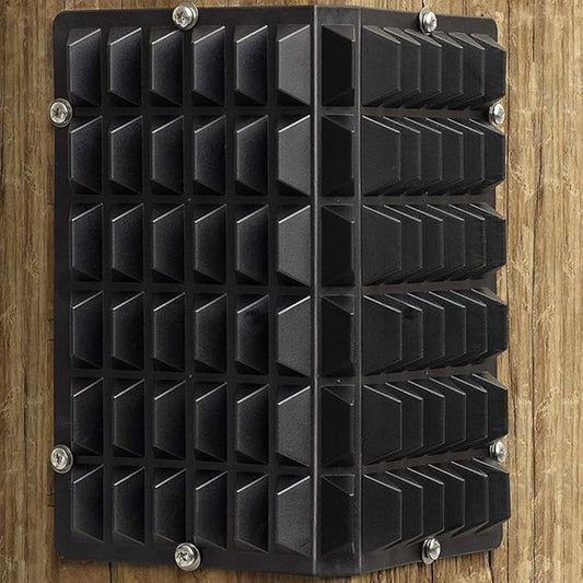 Equi-Essentials Stall Corner Scratcher 3-Pack Black