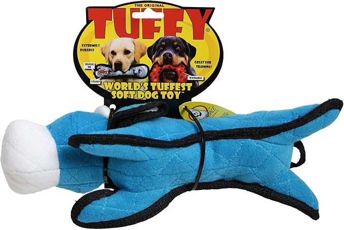 TUFFY® : Cow Dog Toy: Ultra Durable Plush Toy with Multiple Layers & Reinforced Seams, Washable and Floats, Original Construction