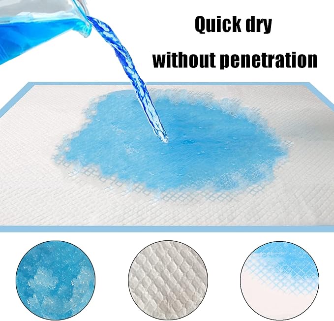 50 Count Dog Pee Pads Extra Large,36"x36"Pee Pads for Dogs Absorbent & Leak-Proof,Disposable Pet Training and Puppy Pads for Cats Dogs Rabbit