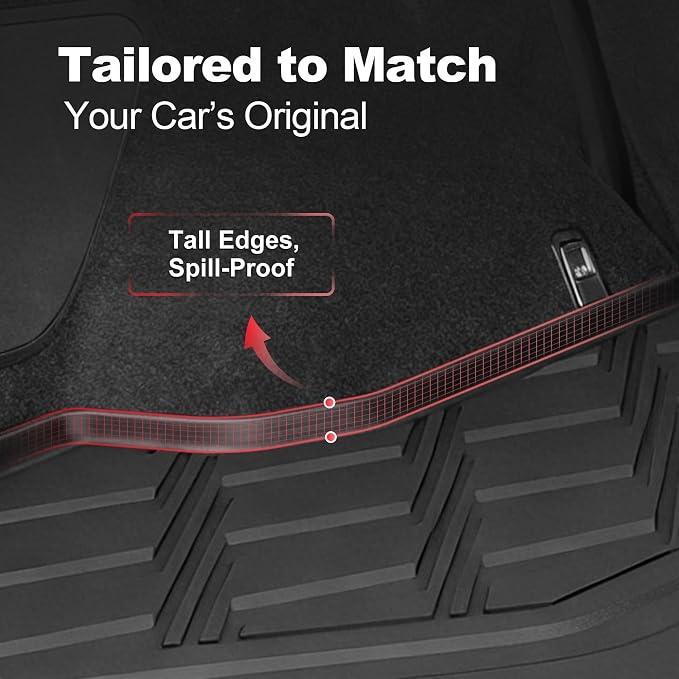 Trunk Mat for Lexus RX350 RX350h RX500h 2023-2026（Not for RX450h+）, All-Weather Custom Fit Cargo Liner