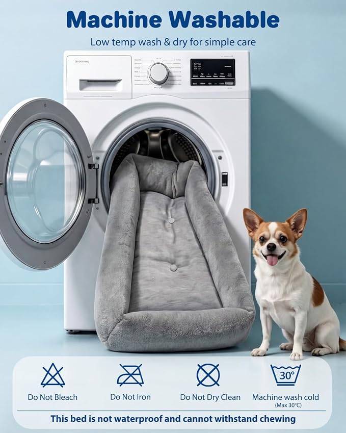 Cooling Dog Bed for Small Medium Cats - Removable Inner Cushion & Reversible Design (Ice‑Silk Cooling Layer | Sherpa Fleece Layer), Non‑Slip Bottom Washable Cooling Mat for Dogs Cats Crates 20" × 14"