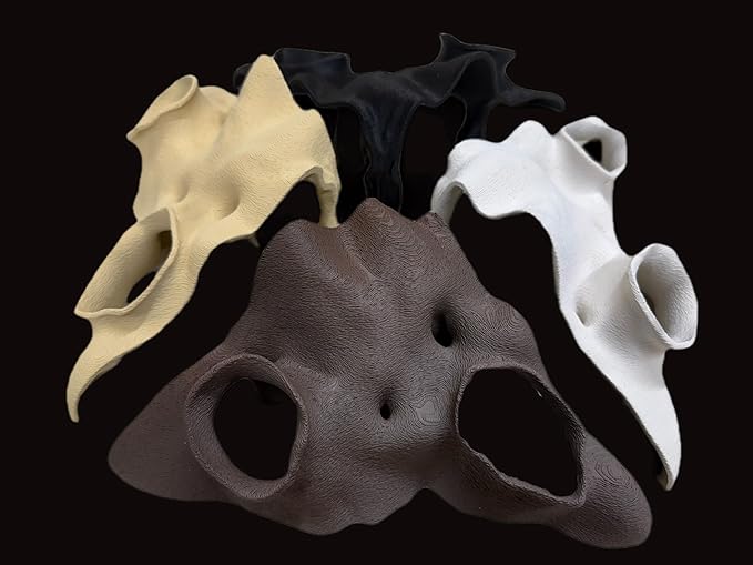 Aquarium & Terrarium Corner Underground Cave – Faux Mangrove Root Hideout for Betta, Corydoras, Shrimp, Geckos & Snakes – Natural-Look Tank Decor in Textured Root Style (Bone, 7.5"x7.5"x4")