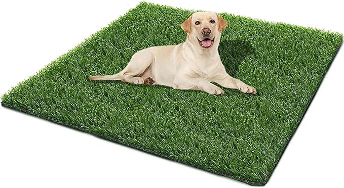 Dog Grass Pad,51.1x31.8In Fake Grass for Dogs,Artificial Grass for Dogs Potty Pee Pad Training Indoor Outdoor