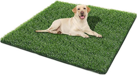 Dog Grass Pad,51.1x31.8In Fake Grass for Dogs,Artificial Grass for Dogs Potty Pee Pad Training Indoor Outdoor