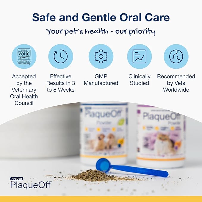 Proden PlaqueOff Dental Care for Dogs and Cats, 420gm
