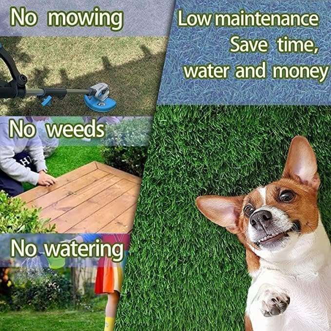 Dog Grass Pad,51.1x31.8In Fake Grass for Dogs,Artificial Grass for Dogs Potty Pee Pad Training Indoor Outdoor
